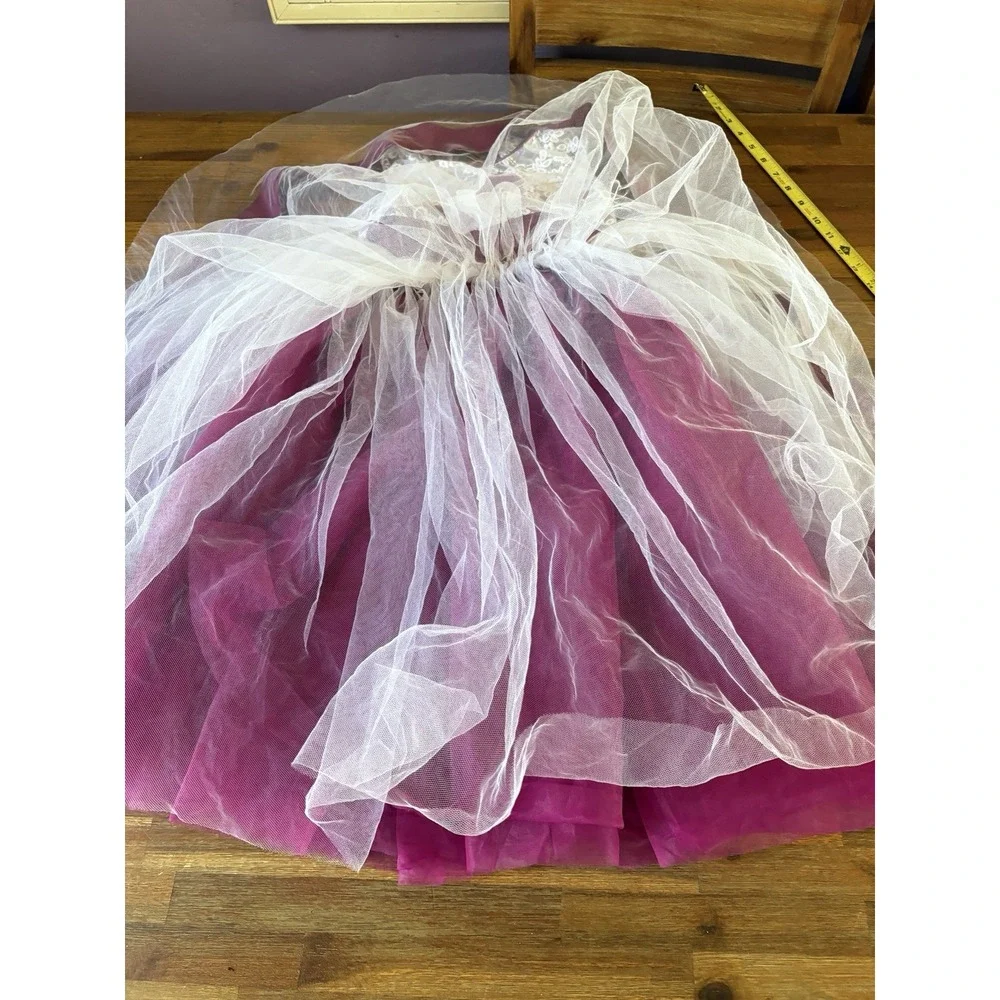 Weissman Costumes Dance Girls Ballet Tutu‎ Dress Size LC Ballerina Pink Magenta